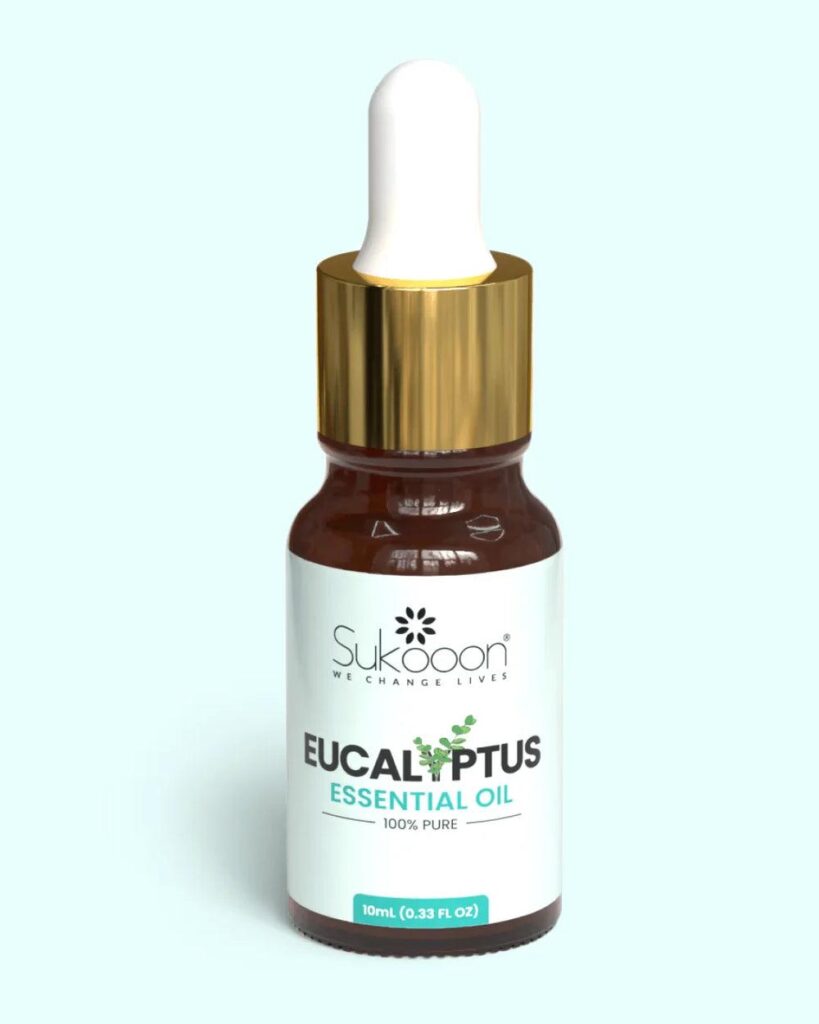 EUCALYPTUS Essential Oil 10 mL - Front View