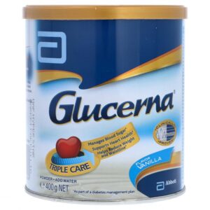 GLUCERNA VANILLA MILK POWDER 400GM