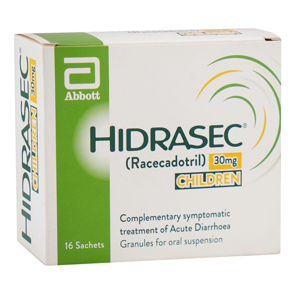 HIDRASEC 30MG SACHET 16S - Front View
